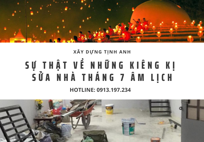 Sửa Nhà Tháng Cô Hồn: Nên Hay Không? Những Lưu Ý Quan Trọng Cho Gia Chủ