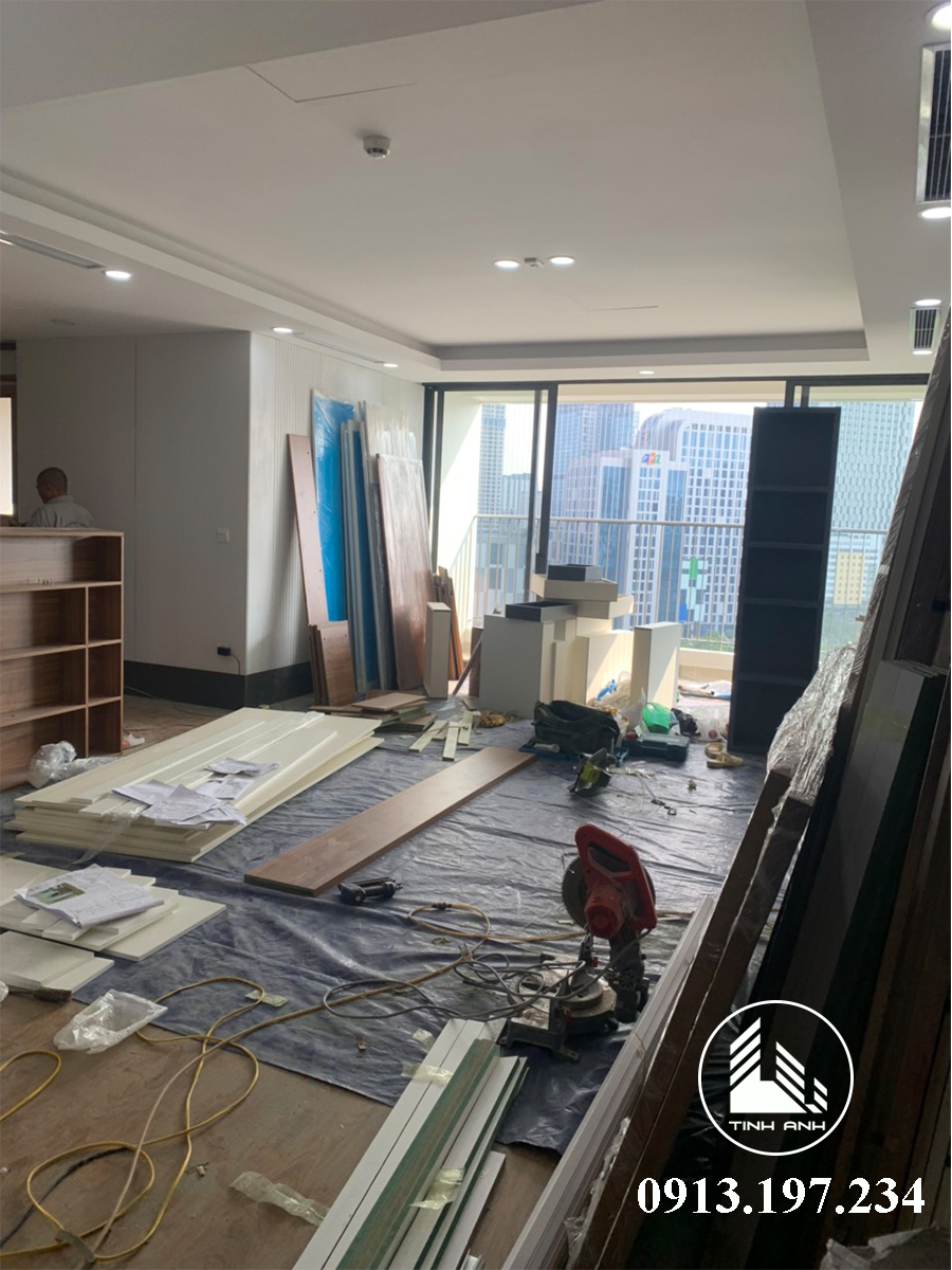 nhà thầu thi công sửa nhà chung cư tại Hà Nội