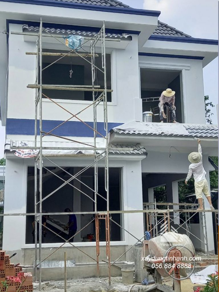 Cách sơn nhà đúng cách - Những điều cần biết khi sơn nhà - Xây Dựng ...
