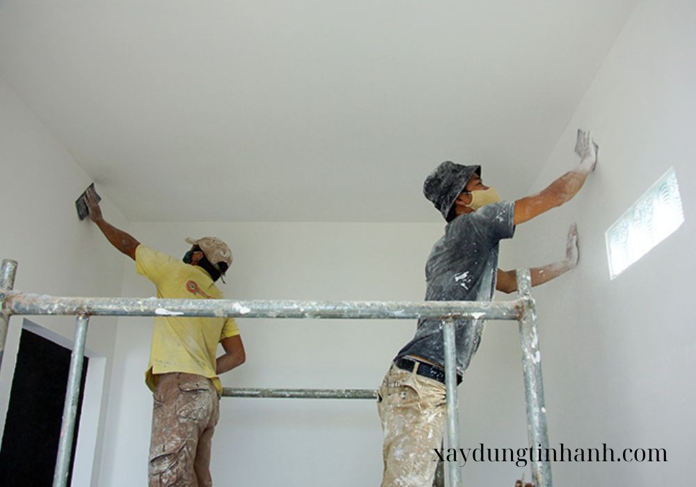 sơn sửa nhà tại Hoàng Mai 05