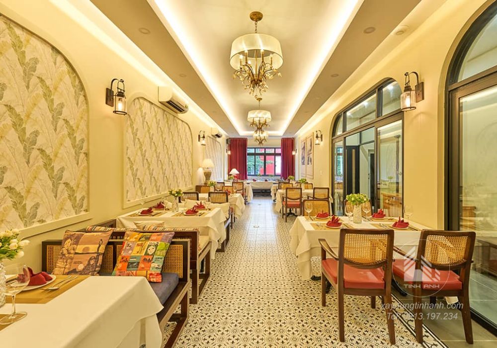 Thi công nhà hàng - Đơn vị xây dựng, hoàn thiện nội thất uy tín, chuyên nghiệp