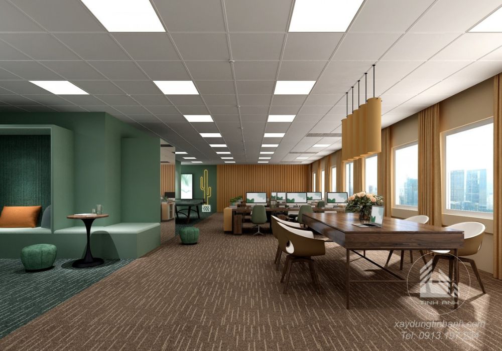Thiết kế nội thất văn phòng - xaydungtinhanh.com (3)