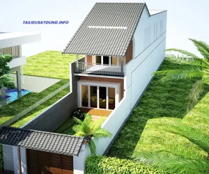 Mẫu bản vẽ nhà phố mặt tiền 5m