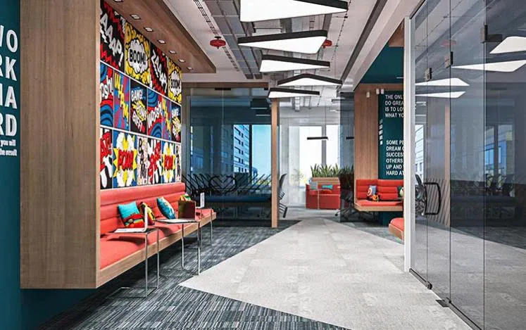 Thiết kế thi công văn phòng Coworking Space 