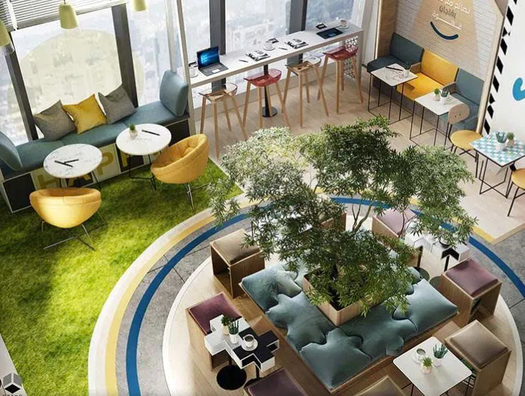 Thiết kế thi công văn phòng Coworking Space 
