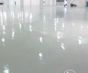 Thi công sơn nền Epoxy nhà xưởng bảo vệ và nâng cấp sàn