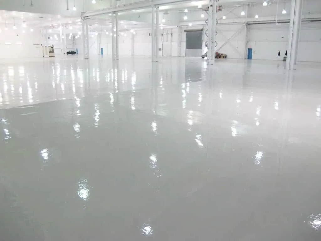 Thi công sơn nền Epoxy nhà xưởng bảo vệ và nâng cấp sàn