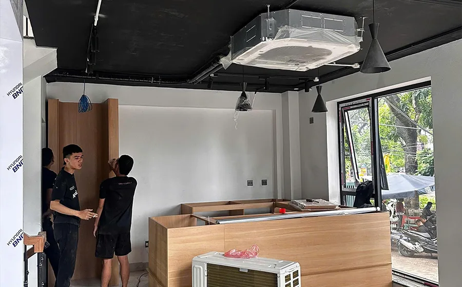 Thi công gỗ nội thất quán Cafe - Nghệ thuật tạo nên không gian