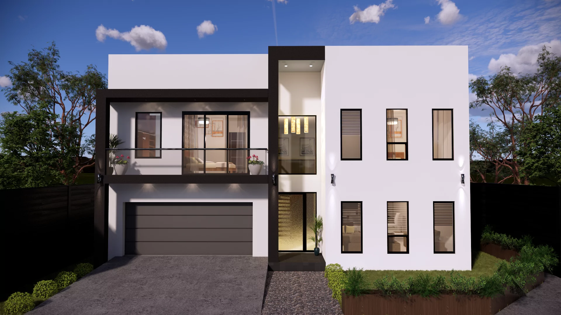 Cải tạo nhà 2 tầng theo phong cách hiện đại