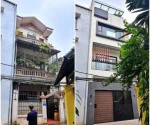 Cải tạo nhà cũ 2 tầng