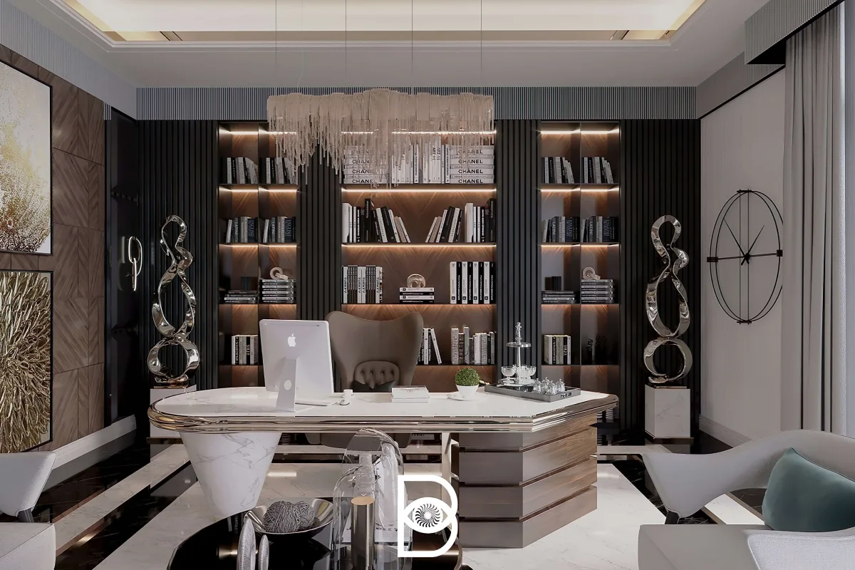 Cải tạo nội thất văn phòng - Cải tạo nội thất văn phòng giám đốc sang trọng hơn