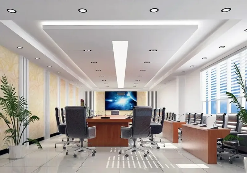 Cải tạo trần nhà phòng họp văn phòng 