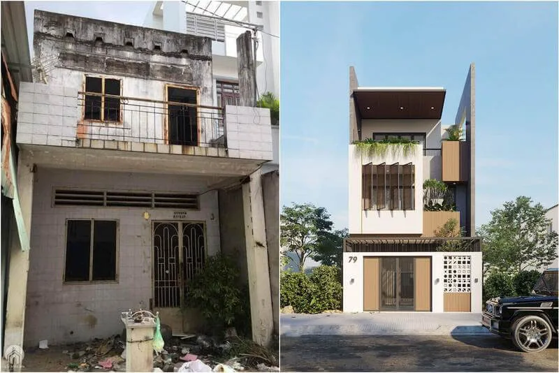 cải tạo nhà cũ