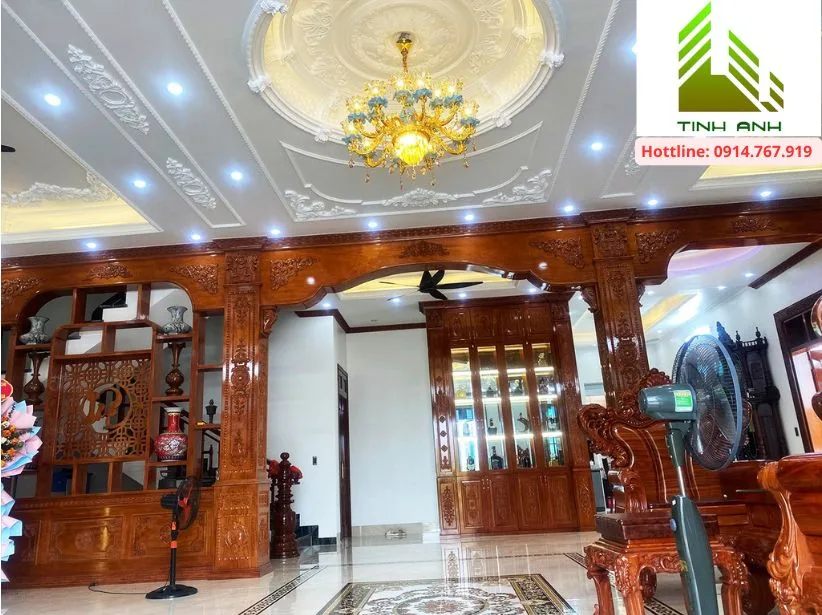 Sơn nhà biệt thự - Phòng khách