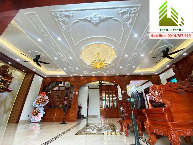 Vai trò của thi công Sơn trong công trình Sơn nhà biệt thự