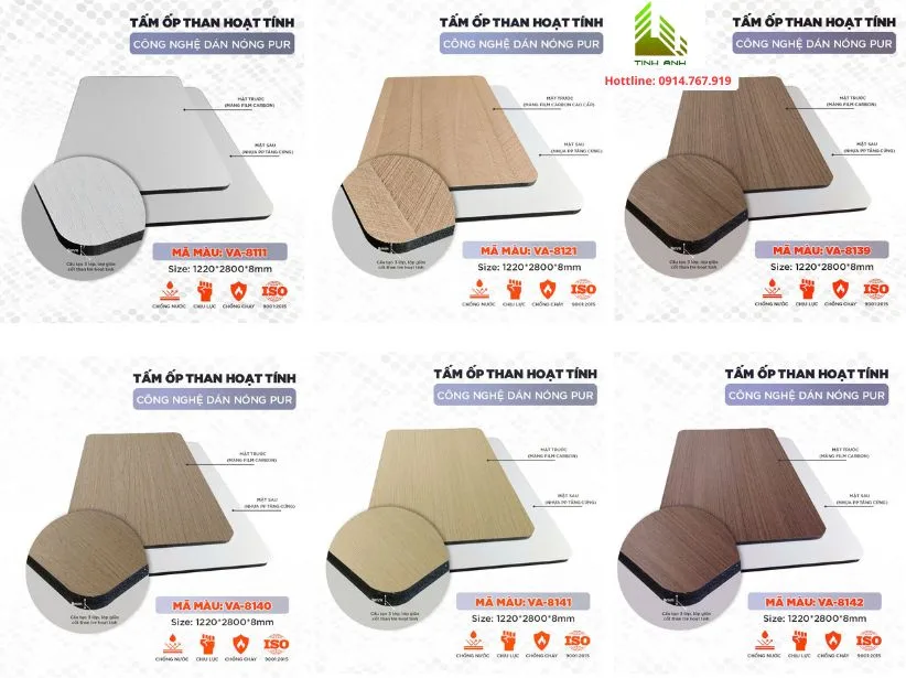 Chi Tiết Các Mẫu Tấm Ốp Than Tre Nổi Bật