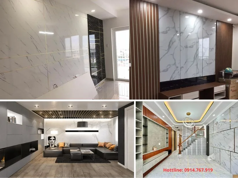 Ứng Dụng Của Tấm Ốp PVC Giả Đá Trong Nội Thất