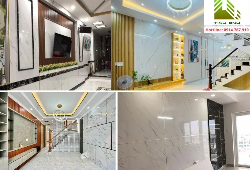 Tấm ốp PVC giả đá