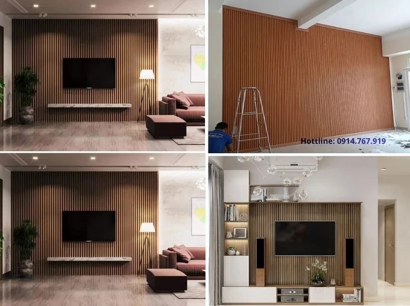 Ứng dụng Lam Sóng PVC trong thiết kế và thi công nội thất hiện đại