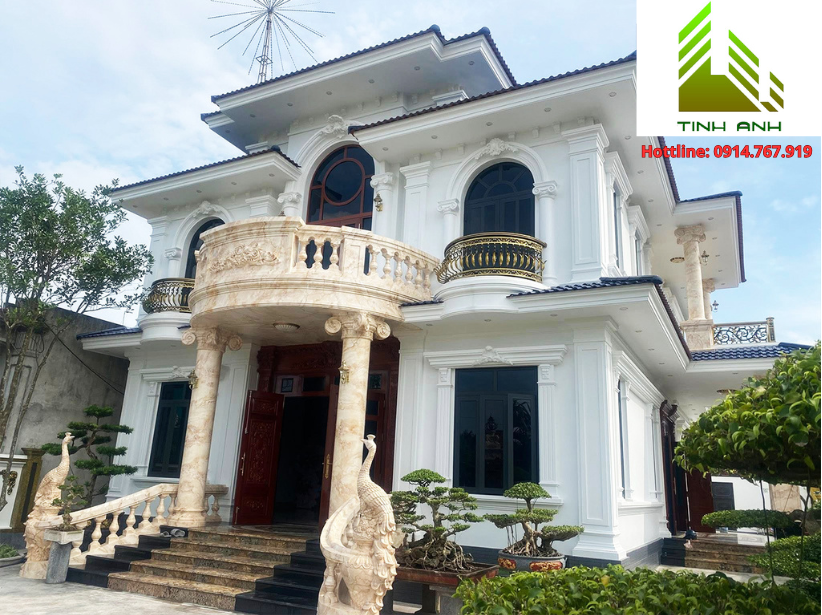 Tổng quan công trình sơn nhà biệt thự