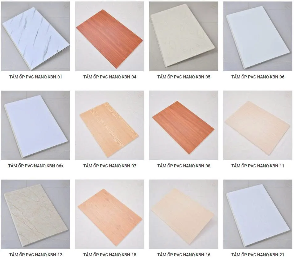 TẤM ỐP TƯỜNG PVC NANO – SANG TRỌNG VÀ BỀN VỮNG