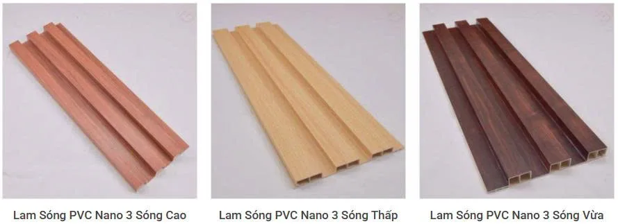 Lam Sóng PVC Nano 3 Sóng