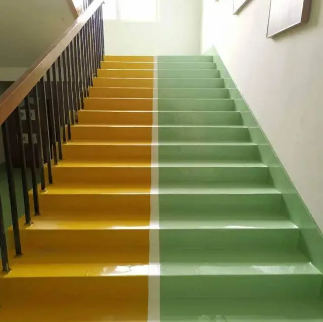 Cấu tạo hệ sơn epoxy cầu thang 