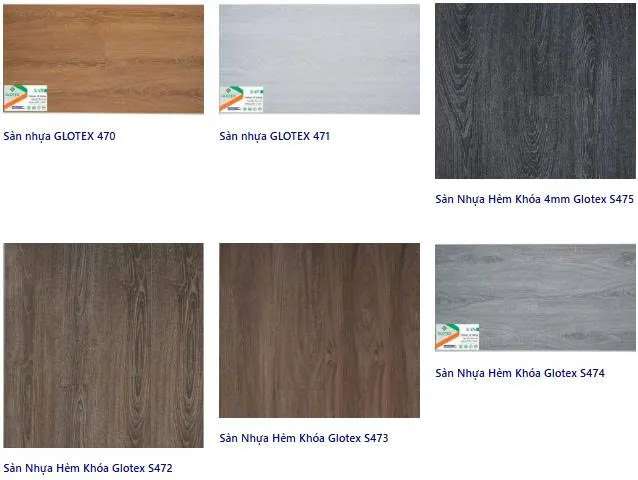 Sàn Nhựa Glotex