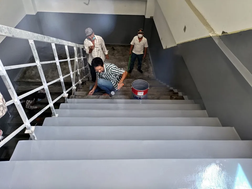 Tổng quan về sơn epoxy cầu thang
