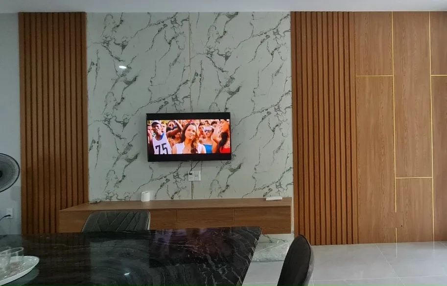 Ưu Điểm Khi Thi Công Tấm Ốp Tường